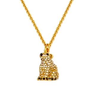 kate spade polar bear pendant necklace